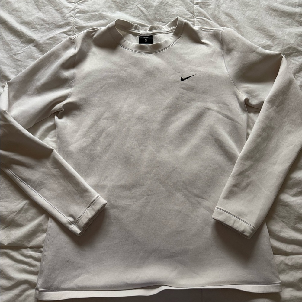 Nike Off-White Long Sleeve Top